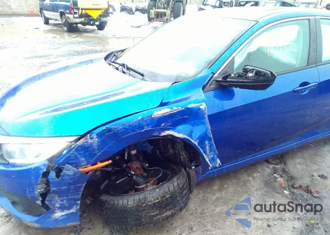 2018 Honda Civic Ex from USA, damaged, VIN 2HGFC2F86JH552711